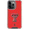 Texas Tech University Red Raiders iPhone 16 Pro Clear Case